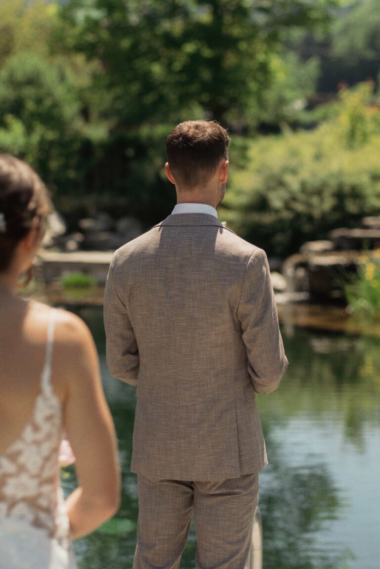 a second before the first look